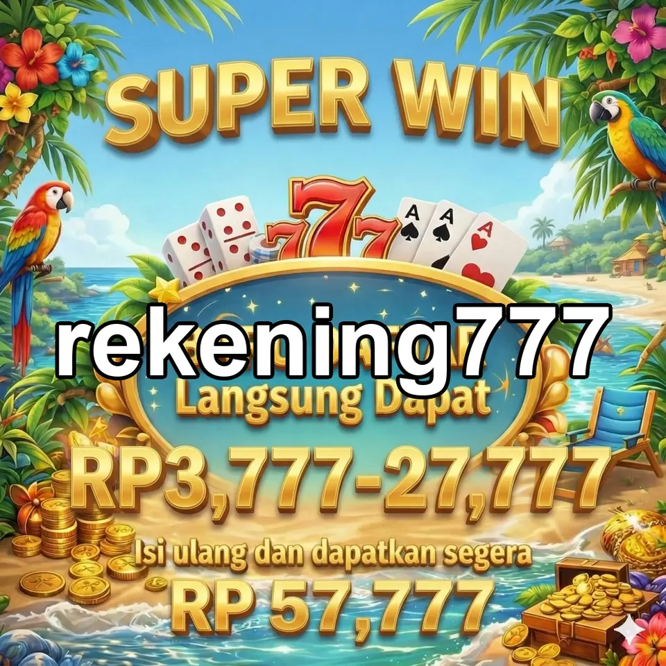 rekening777 Masuk